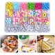 thumbnail image 4 of Kit de cuentas para hacer pulseras, cuentas sueltas de vidrio mezcladas de colores hechas a mano, regalo Tmvgtek  juguetes de los niños, 4 of 9