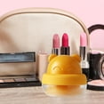 thumbnail image 3 of HILABEE Cosmetic Egg Storage Box Makeup Sponge Container Elegant Appearance Accessory Yellow, 3 of 9