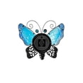thumbnail image 4 of Evergreen Butterfly Outdoor Wall Thermometer, Blue Blue, 4 of 4