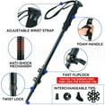 thumbnail image 5 of 2-Person Ultralight Trekking Pole Tent & Collapsible Aluminum Hiking Sticks by, 5 of 8