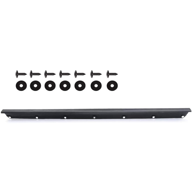 Rear Tailgate Cap Molding / Spoiler For 2015-2020 Ford F-150 (Non-Flex Step Models) - ABS Plastic Protective Cover