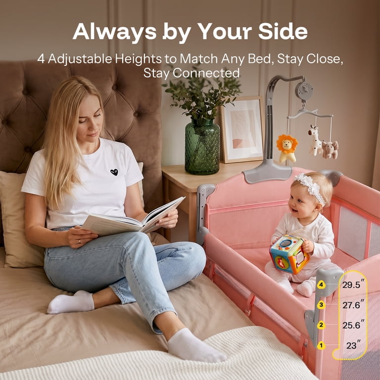 HARPPA 5-in-1 Baby Playard with Bassinet & Changing Table photo 3