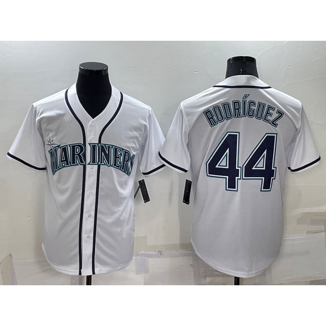 Baseball Jersey Mariners Fan Edition Mariners 24# Griffey 44# Copy Player Name Jersey -GTV