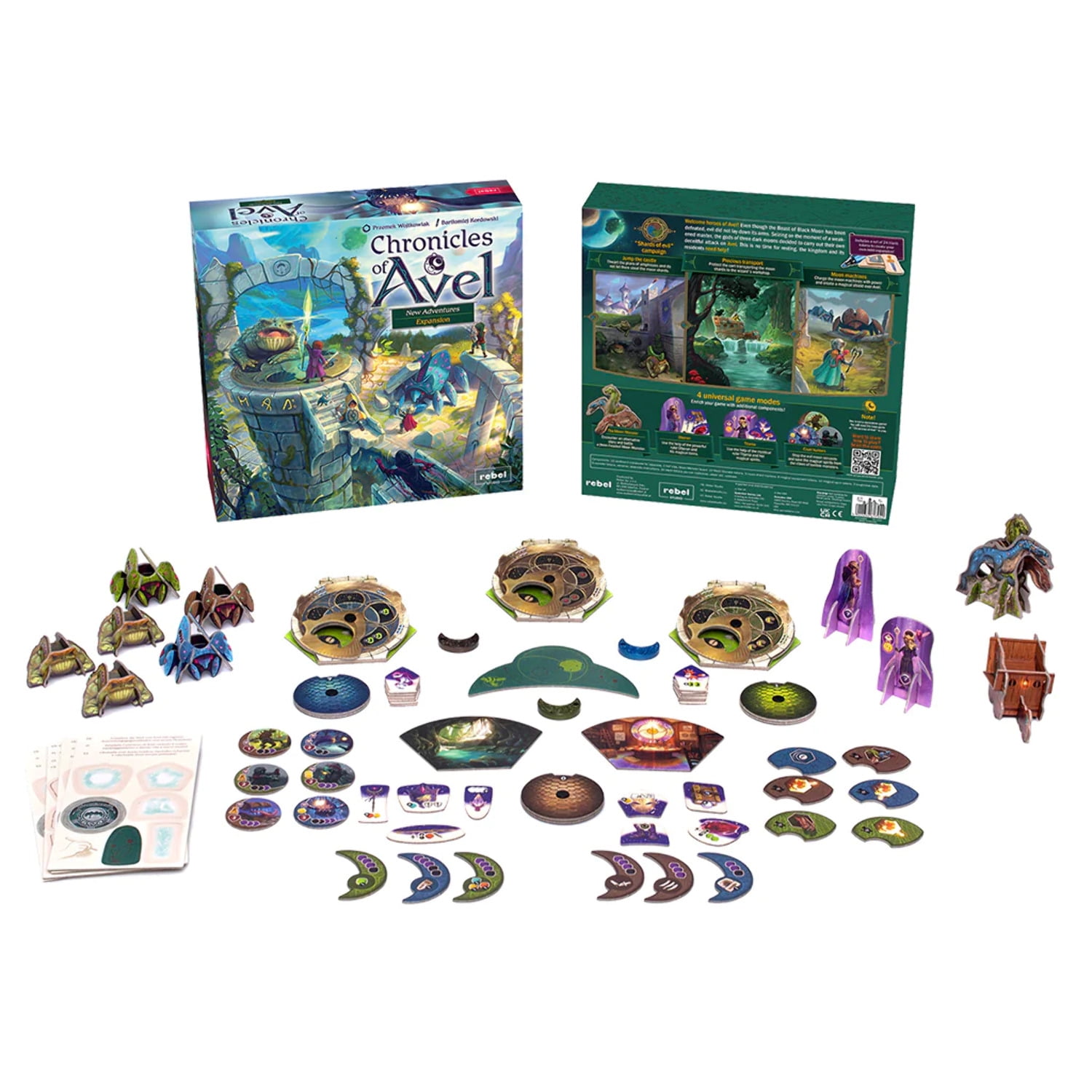 Chronicles of Avel: New Adventures Expansion - Board Game