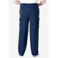 thumbnail image 4 of KingSize Men's Big & Tall Explorer Plush Fleece Cargo Pants, 4 of 6
