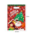 thumbnail image 1 of Bolsa de galletas de caramelo de Navidad, bolsa de regalo de alce de Papá Noel, decoración de fiesta de Navidad para el hogar, bolsa de embalaje de Año Nuevo, 10/20/30 piezas, 1 of 4
