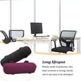 thumbnail image 3 of 1 Pair Home Chair Armrest Support Pad Portable Adjustable Computer Stool Arm Elbow Support Cushion Arms Rest Pad Pillow Cover Purple, 3 of 7