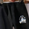 thumbnail image 7 of 7-8T Boys Girl Clothes Set Crewneck Sweatshirt Long Sleeve Tops + Jogger Pants Fall Winter Outfits 3T 4T 5T 6T 7T 8T 9T 10T Kids Black Outfits, 7 of 7