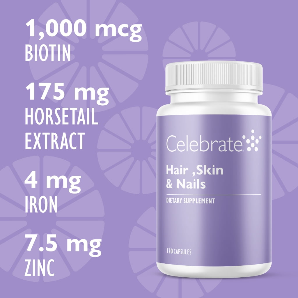 Celebrate Vitamin Hair, Skin and Nails Capsule