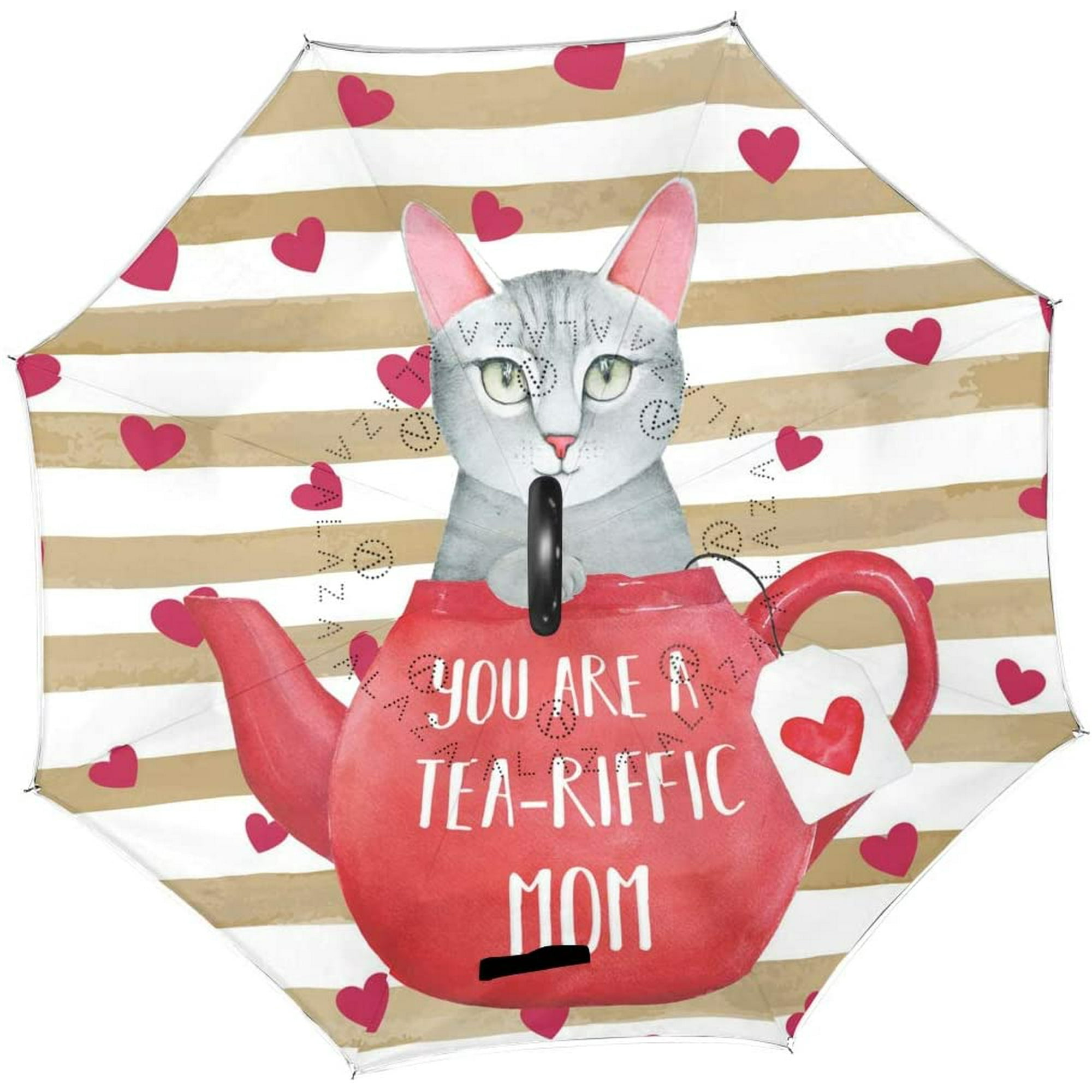Mother's Day Funny Quotes Reverse Umbrella Cute Love Heart Cat Mom Inverted Umbrellas Double Layer Windproof Anti-UV Straight Umbrella for Car Rain Outdoor | Walmart Canada Mother's Day Funny Quotes Reverse Umbrella Cute Love Heart Cat Mom Inverted Umbrellas Double Layer Windproof Anti-UV Straight Umbrella for Car Rain Outdoor | Walmart Canada