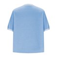 thumbnail image 4 of Cilsoka Shirts for Women Sexy White Plus Size Summer Tops for Women 4X-5X Crop Tops for Women Trendy Dressy Blouses for Women Evening Party My Orders Placed, 4 of 5