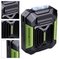 thumbnail image 2 of Ventilador Con Clip para La Cintura Banco Linterna El Cuerpo en Cuello (oscuro) Verde, 2 of 3