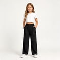 thumbnail image 6 of RTKFRFLM Uniform Pants for Girls Straight Leg School Trousers for Kids Ages 5-14 for School Uniform and Classroom Wear Back to School Clothes, 6 of 6