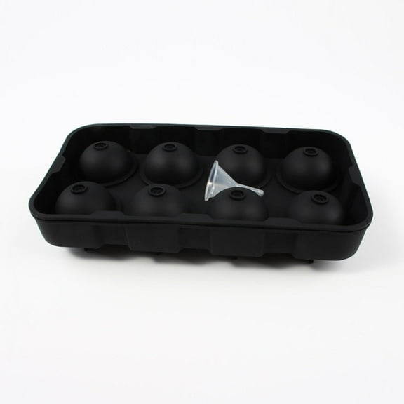 Silicone Ice Sphere Mold – Easy-release Premium Silicone Ice Ball Mold for Whiskey, Cocktails, and Iced Beverages