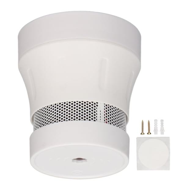 Detector de humo blanco WIFI Compatible con Tuya APP alarma de humo inteligente inalámbrica para el hogar