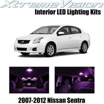 XtremeVision Interior LED for Nissan Sentra 2007-2012 6 pcs Pink Interior LED Kit   Installation Tool