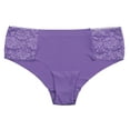 thumbnail image 3 of Pretty Sweet Intimates Laser Cut Seamless Cheeky Bikini Underwear with Lace, Light Colors, M, 10 Pack, 3 of 4