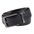 thumbnail image 1 of Hickok cinturón reversible de piel genuina para hombre 34 mm Graphite Cocoa, 1 of 5