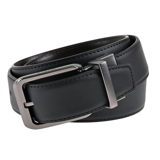 Hickok cinturón reversible de piel genuina para hombre 34 mm Graphite Cocoa