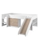 thumbnail image 3 of Cama Individual Infantil ALTEREGO DESIGN con escalera Resbaladilla 2 cajones Estructura de Madera industrial, 3 of 3