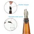 thumbnail image 3 of Bomba de vacío de acero inoxidable, tapón de botella de vino, embudo, vertedor, decantador, tapón de vino de acero inoxidable, vertedor de vino de Metal, 3 of 5