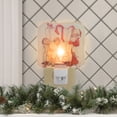 thumbnail image 2 of Northlight Norman Rockwell 'Santa Looking at Two Sleeping Children' Glass Christmas Night Light - 4", 2 of 3