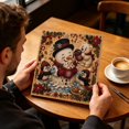 thumbnail image 4 of 3D Pearl Absurd Christmas Moments Art Kit DIY Funny Holiday Decor Christmas Pearl Diamond Painting Art with Frame for Adults Beginners, 4 of 7