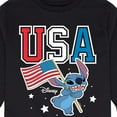 thumbnail image 3 of Lilo & Stitch - USA Stitch - Youth Long Sleeve Graphic T-Shirt, 3 of 5