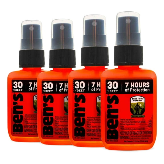 Ben's 30 Insect Repellent Pump 1.25 oz (Pack of 4)