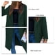 thumbnail image 2 of Abrigo De Longitud Midi Con Botones, Chaqueta De Abrigo De Longitud Midi Con Cuello Vuelto De Color Puro A La Moda Suave Para Mujer Para Invierno ANGGREK II1711, 2 of 5