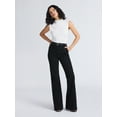 thumbnail image 2 of Sofia by Sofia Vergara Women's and Women's Plus Trouser Flare High Rise Jeans, 30.5", 32.5" and 34.5" Inseam, Sizes 0-28W, 2 of 5