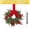 #1*6, variant on 6 Pack Mini Christmas Cabinet Wreaths,10.6 Inch Artificial Cypress Small Wreath with Red Velvet Bow & Red Berries,Xmas Hanging Wreath for Kitchen Cabinet Window Door Holiday Decor
