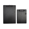 thumbnail image 3 of Yoetaun Clipboard Folder PU Leather File Paper Clip Board Writting Pad Folder Document Stationery PU Clipboard Padfolio Clip Black, 3 of 8