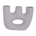 thumbnail image 1 of Jarrón de arte creativo, contenedor moderno, accesorios, mesa, decorativa, escultura para de mesa, decoración de escritorio, cocina, , Gris oscuro Gloria Jarrón Nórdico, 1 of 9