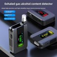thumbnail image 3 of Alcohol Tester, High-Precision Alcohol Detection, Compact and Portable, Foldable Mouthpiece, Multiple Testing Modes, 3 of 8