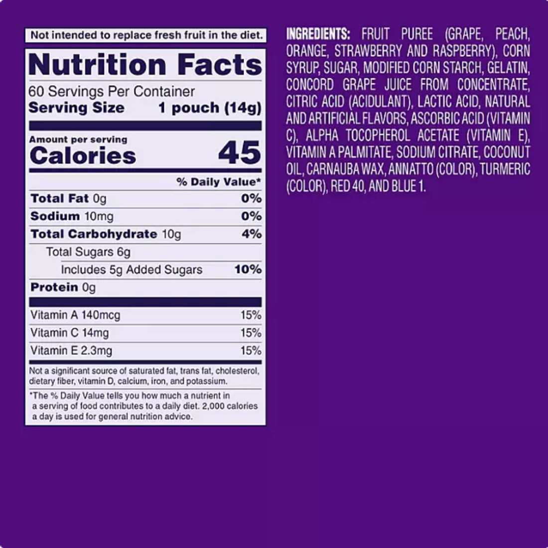 Fruit Snacks Welch's Gummy flavor, 72 ounce individually packaged assorted healthy snacks, Halloween snacks Fruit Snacks Welch's gummy flavor