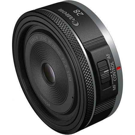RF 28mm f/2.8 STM Wide-Angle Prime Lens for use with most Canon EOS Mirrorless Cameras - Black