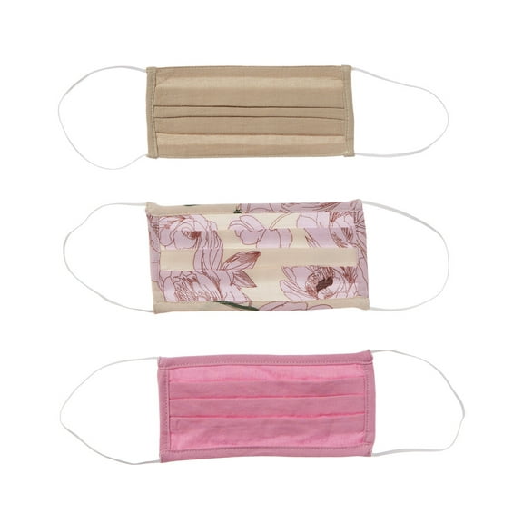 Lost   Wander 3pk Cloth Face Mask, os, Purple