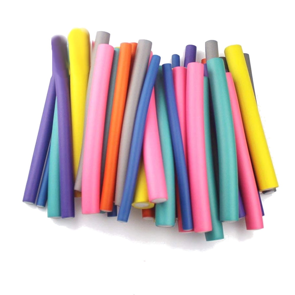 Hairstyle Foam Curler Flexible Curling Rods Set 24 Piece