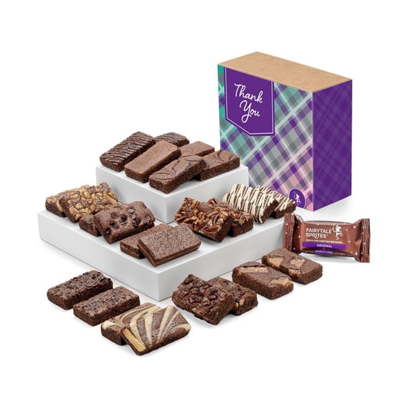 From You Flowers - Thank You Two Dozen Fairytale Brownie Sprites for Birthday, Anniversary, Get Well, Congratulations, Thank You, All Occasions