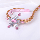 thumbnail image 5 of Pelucas de Vestir de Princesa, Peluca Larga Trenzada de Princesa, Diademas para NiñAs, Tocado de Peluca de Princesa de Cosplay Azul, 5 of 5
