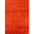 thumbnail image 1 of Ahgly Company Machine Washable Indoor Rectangle Industrial Modern Red Area Rugs, 5' x 8', 1 of 7
