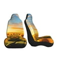 thumbnail image 3 of Pofeuu Beautiful Golden Sunflower Field Print Automotive Car Seat Covers Flat Cloth Full Set Seat Covers,Car Seat Covers front seats for Cars Trucks and SUVs-2 PCS, 3 of 9