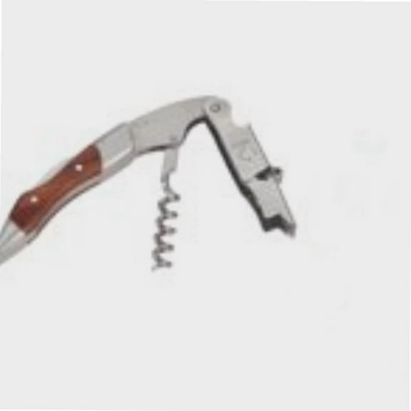 Le Creuset Waiter's Corkscrew and Stopper Gift Set, GS 190, Plastic, Wood, 59814012209561