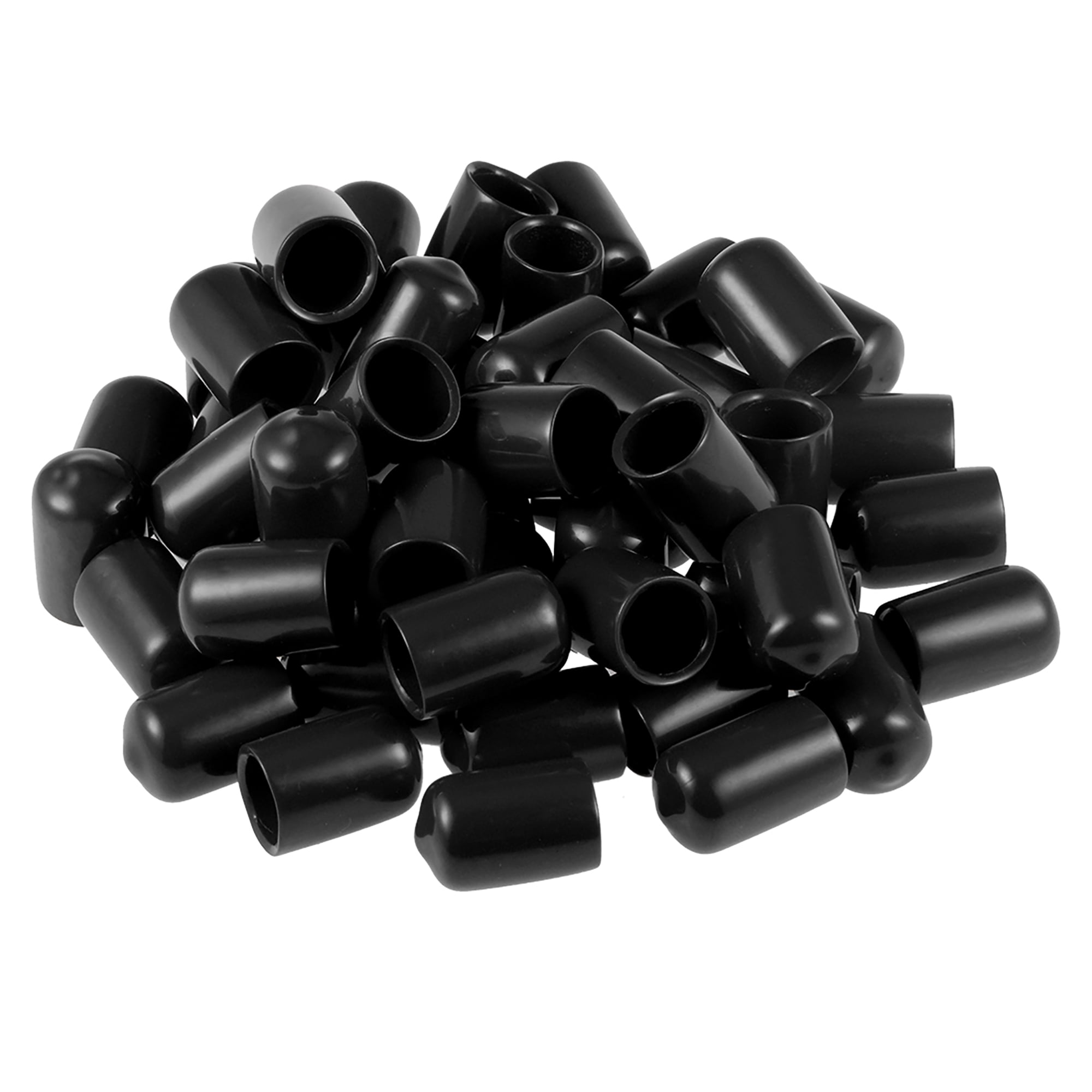 Screw Thread Protectors, 7/16inch ID Rubber Round End Cap Cover
