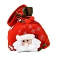 thumbnail image 4 of CRCMURE Food Storage Bag Drawstring Bag 3D Design Fabric Christmas Bag Suitable For Christmas, 4 of 7