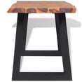 thumbnail image 4 of vidaXL Solid Acacia Wood Bench 63", 4 of 11