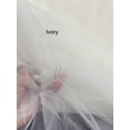 thumbnail image 2 of 108" Wide, Tulle Fabric Soft with Body, Sells by the Yard from Sal Tex Fabrics, Ivory, 2 of 2