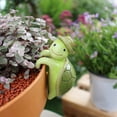 thumbnail image 5 of Naxoaeo Turtle Planter Decorations - Resin Hanging Sea Turtle for Pot Tortoise Figure Plant Pot Hanger Small Statue for Terrapin Cute Plants Terrapin Sculptures for Indoor Outdoor Garden Patio, 5 of 9