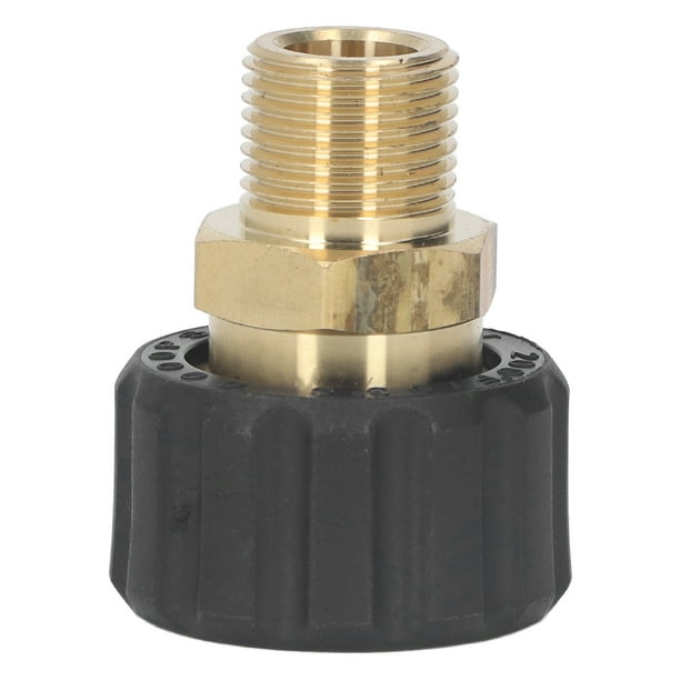 Adaptador de Lavadora A Presión, Dispositivo de Conexión de 5000 PSI Kit de Conexión Rápida para Lavadora A Presiónidos Accesorios Para Lavadora Eléctrica Construccióne